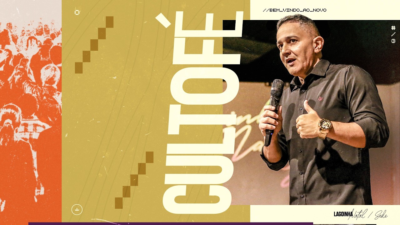 CULTO FÉ | PR. DANIEL ARAÚJO  | 20H - 11/03/2026