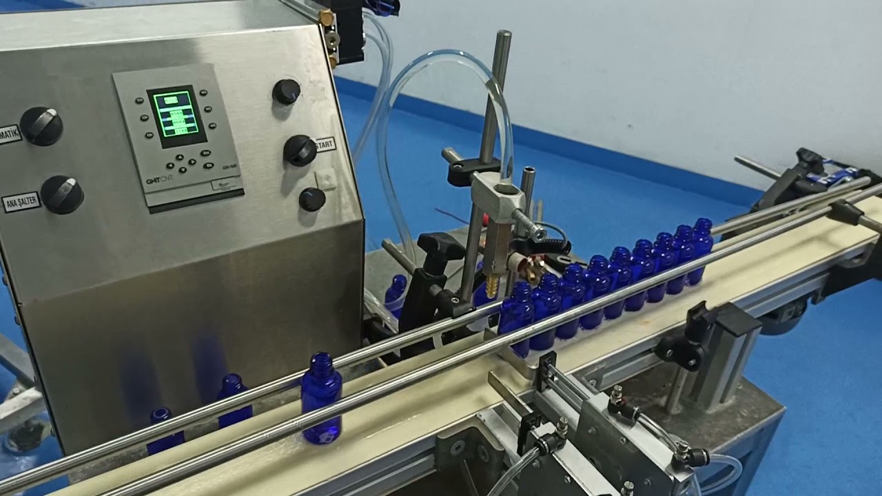 Tek Kafalı Otomatik Sıvı Dolum Makinesi - FMS 1000 SERİSİ