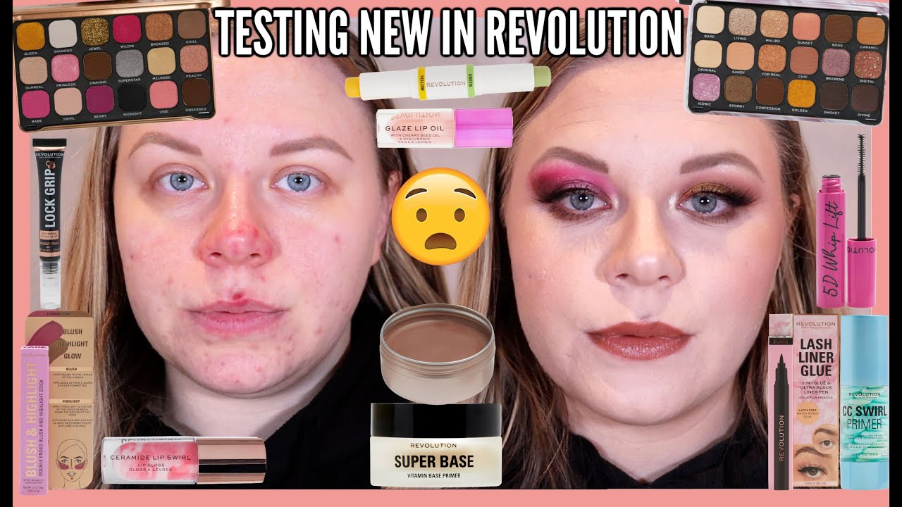 TESTING NEW IN REVOLUTION JANUARY 2023 | forever flawless, bobbi brow dupe, blush sticks, eye primer