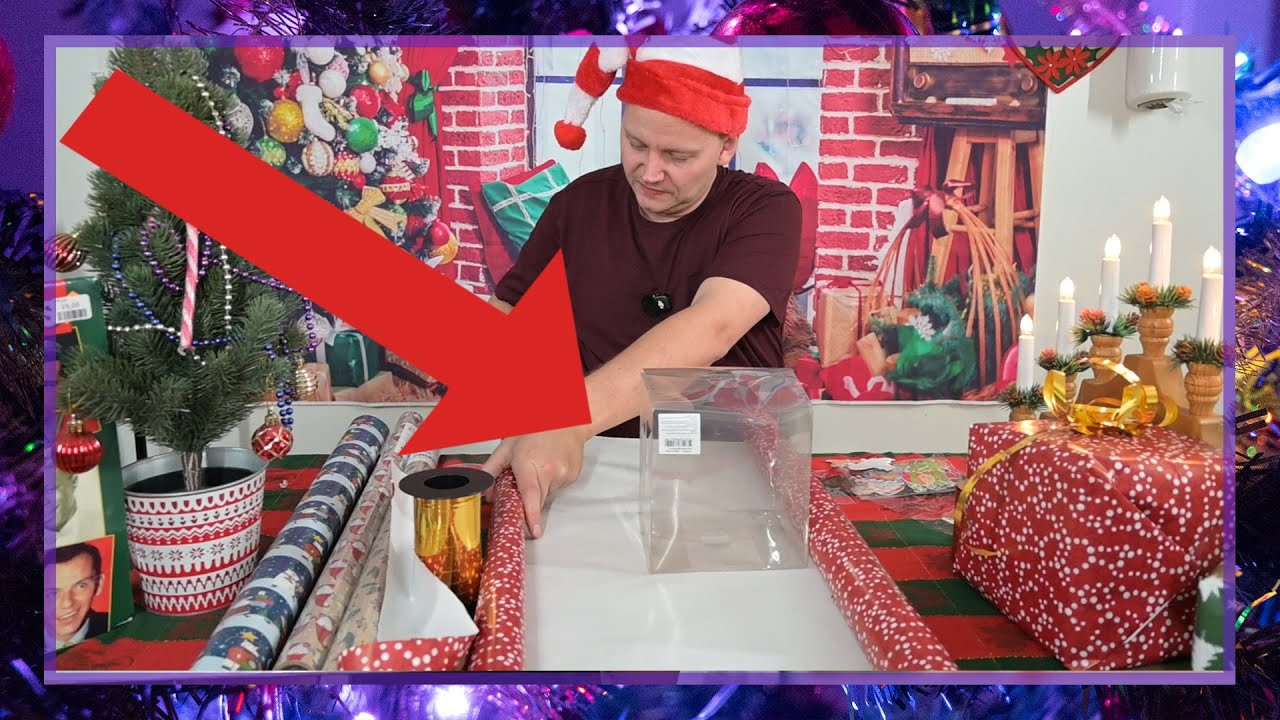 Jag slår in TOMMA paket?! 🎄 Mitt bästa inrednings-hack för jul