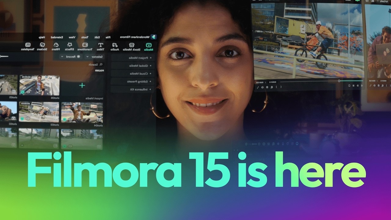 Filmora 15 &mdash; The Future of Effortless Video Editing | Powered by AI