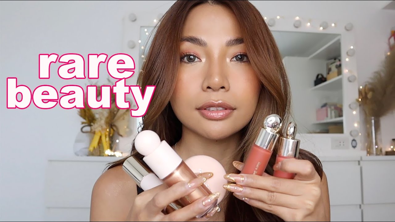 Trying RARE BEAUTY My First Reaction (Candid) 2023