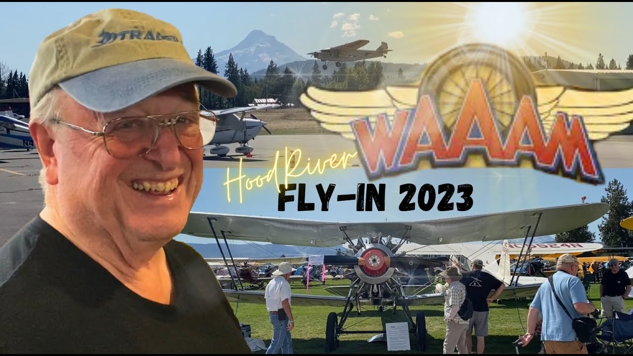 Cool Vintage Airplanes at WAAAM Fly In 2023, Hood River, Oregon