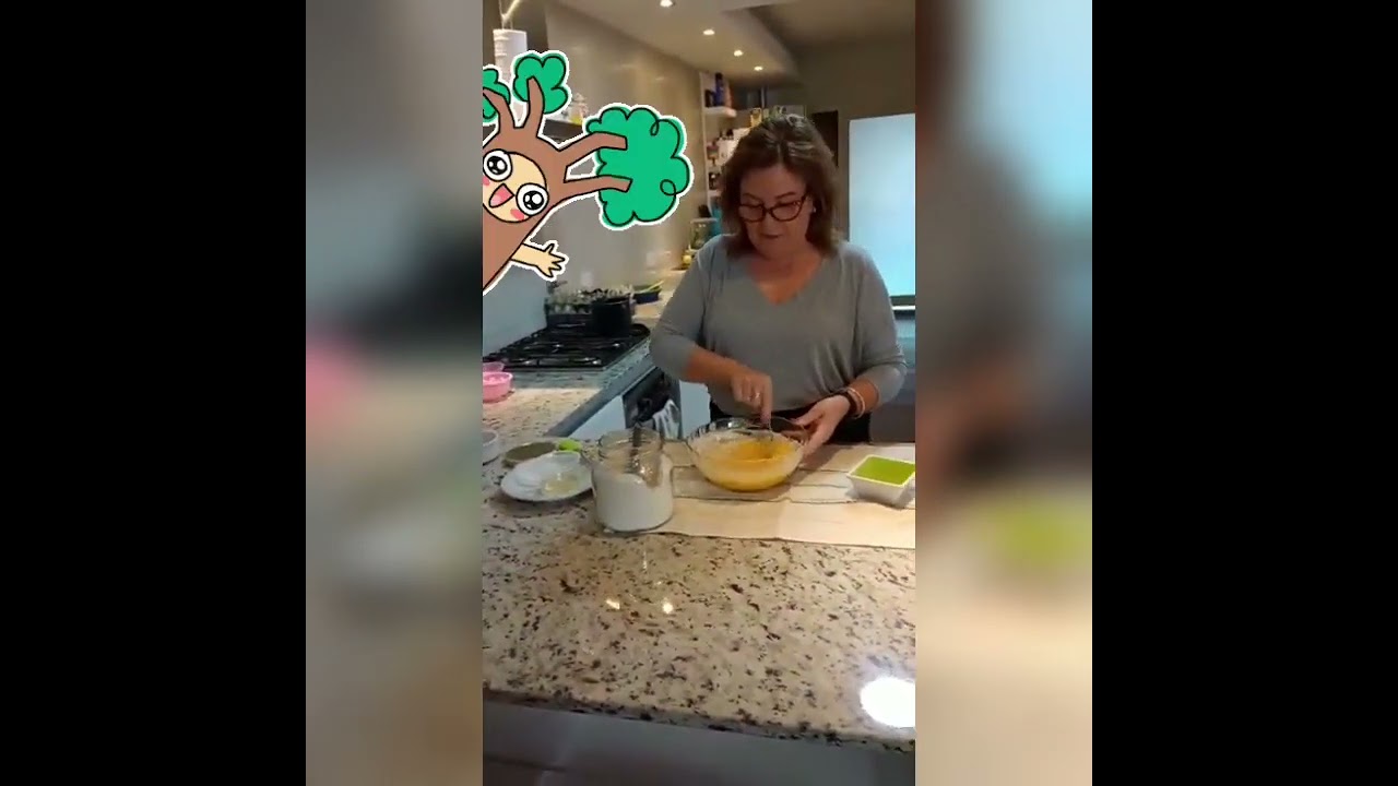 Budin de Mandarina al microondas...!!! 🍊🥧