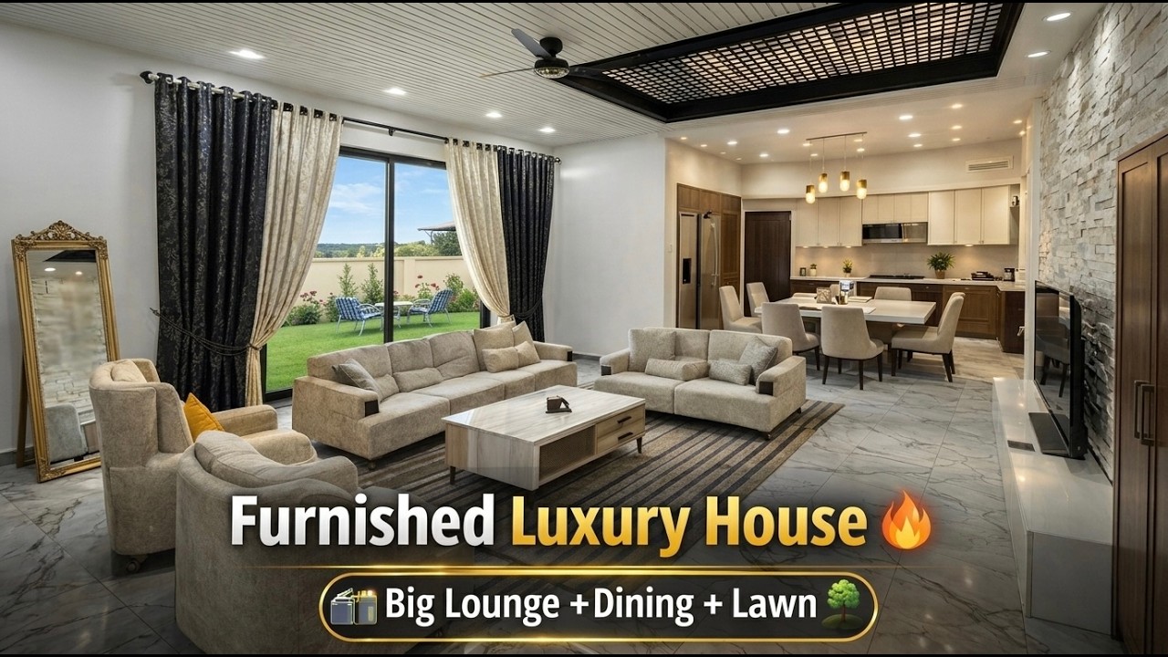 Fully Furnished Luxury House for Sale in Bahria Town Rawalpindi with Solar & Garden (14 Marla)