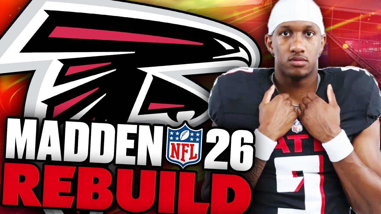 Michael Penix Jr Becomes a Superstar X Factor! Rebuilding The Atlanta Falcons on Madden 26 Franchise