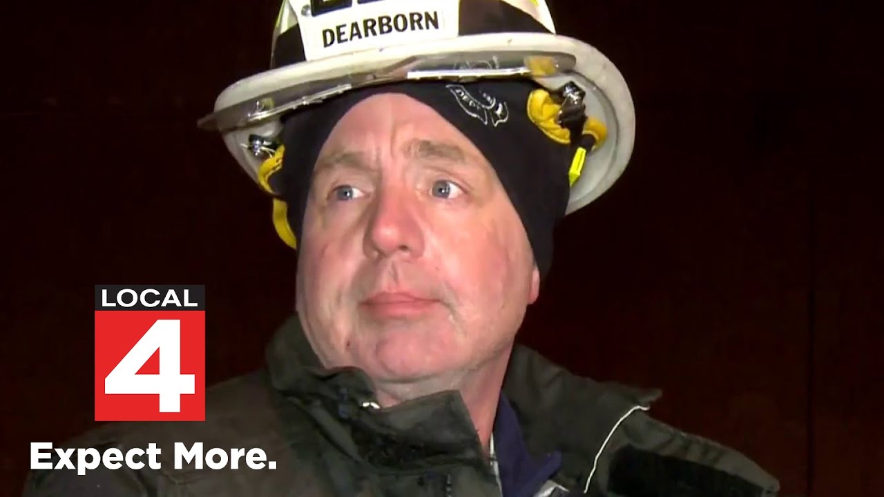 Emergency teams rescue man after parking garage partially collapses in Dearborn