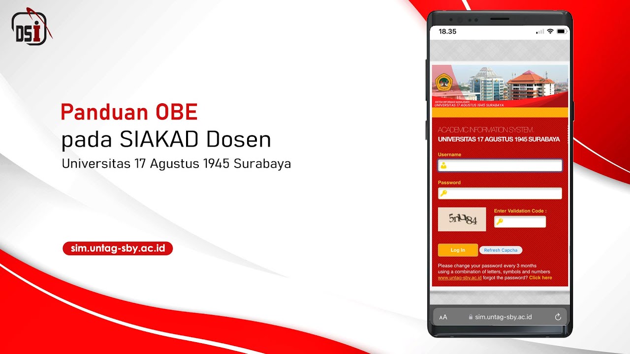 Tutorial OBE pada SIAKAD Dosen Untag Surabaya