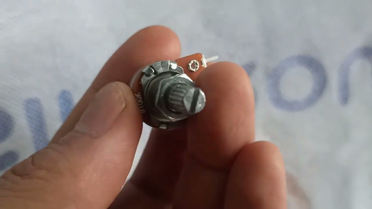 Potensio As Pendek B100K Alpha Plus untuk efek, amplifier, audio kit, dll