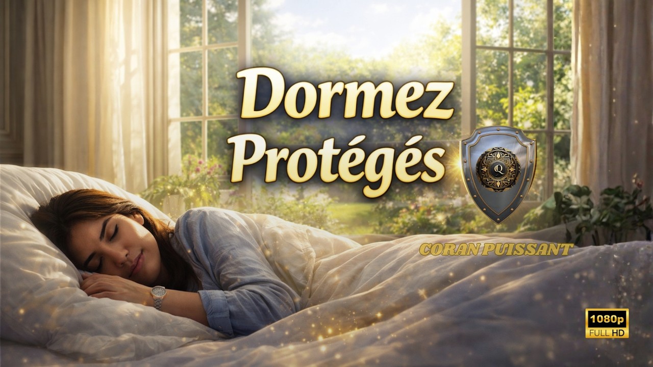 Coran pour Dormir 🌙| Ayat al-Kursi (2:255) & 2 Derniers Versets Al-Baqara – Sommeil Paisible ✨