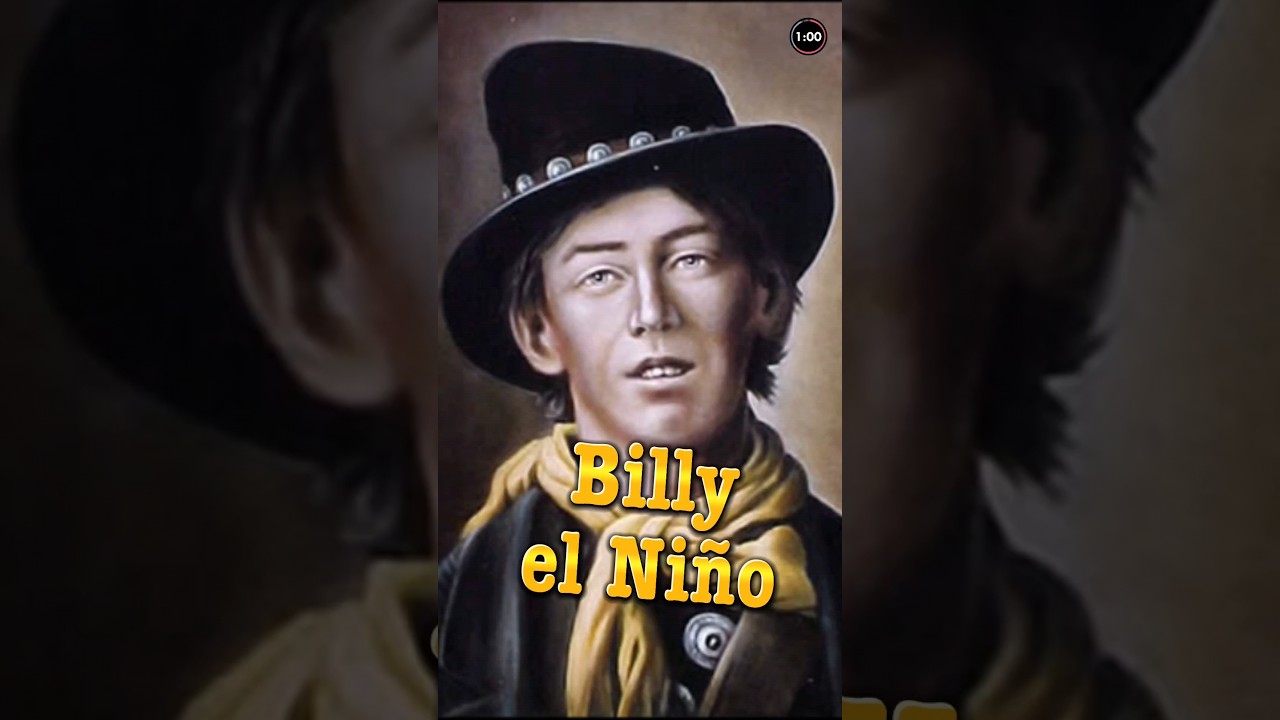 La vida en 1 minuto de Billy el Ni&ntilde;o #historia #western #oeste #pistolero