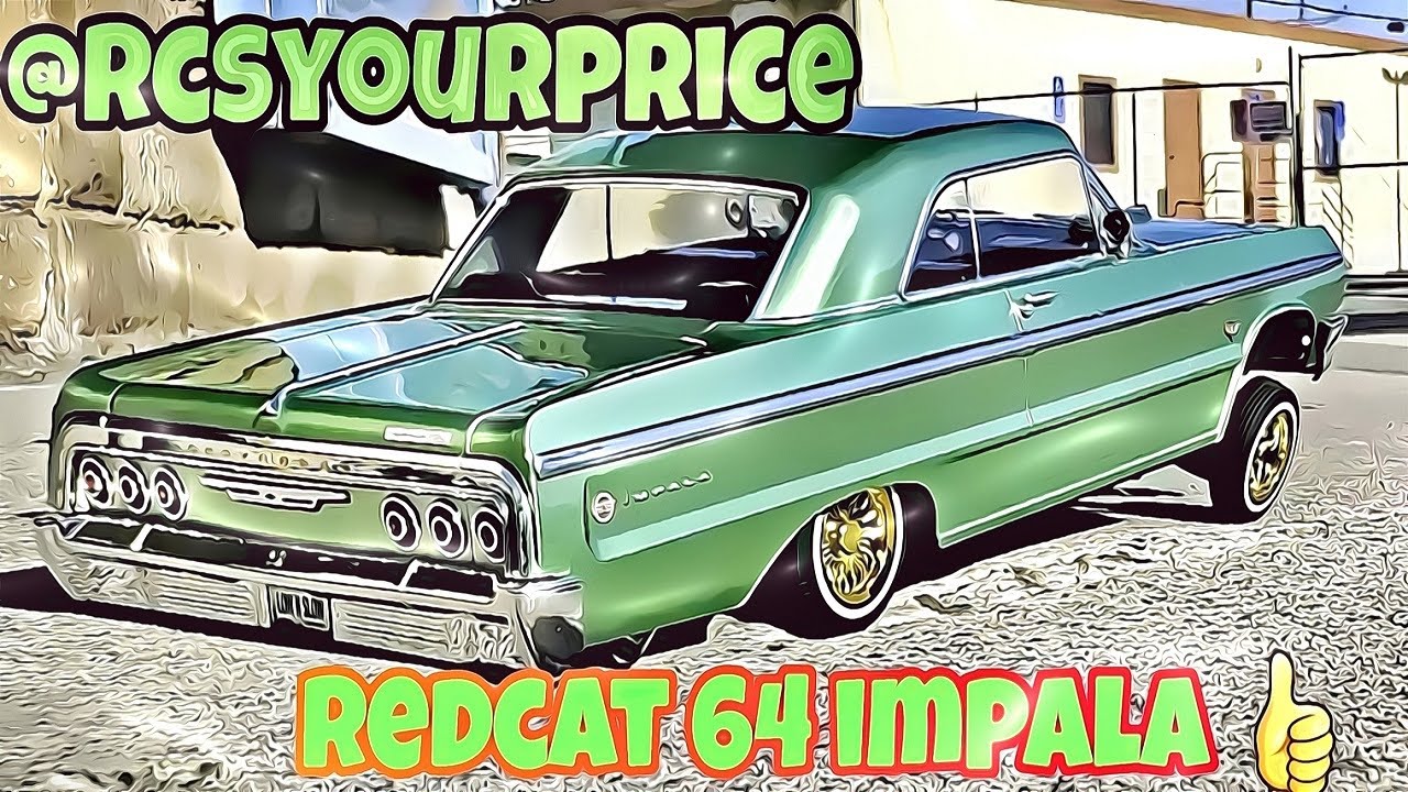 REDCAT LOWRIDER 64 IMPALA UPGRADES AND HOP OFF @redcatracing