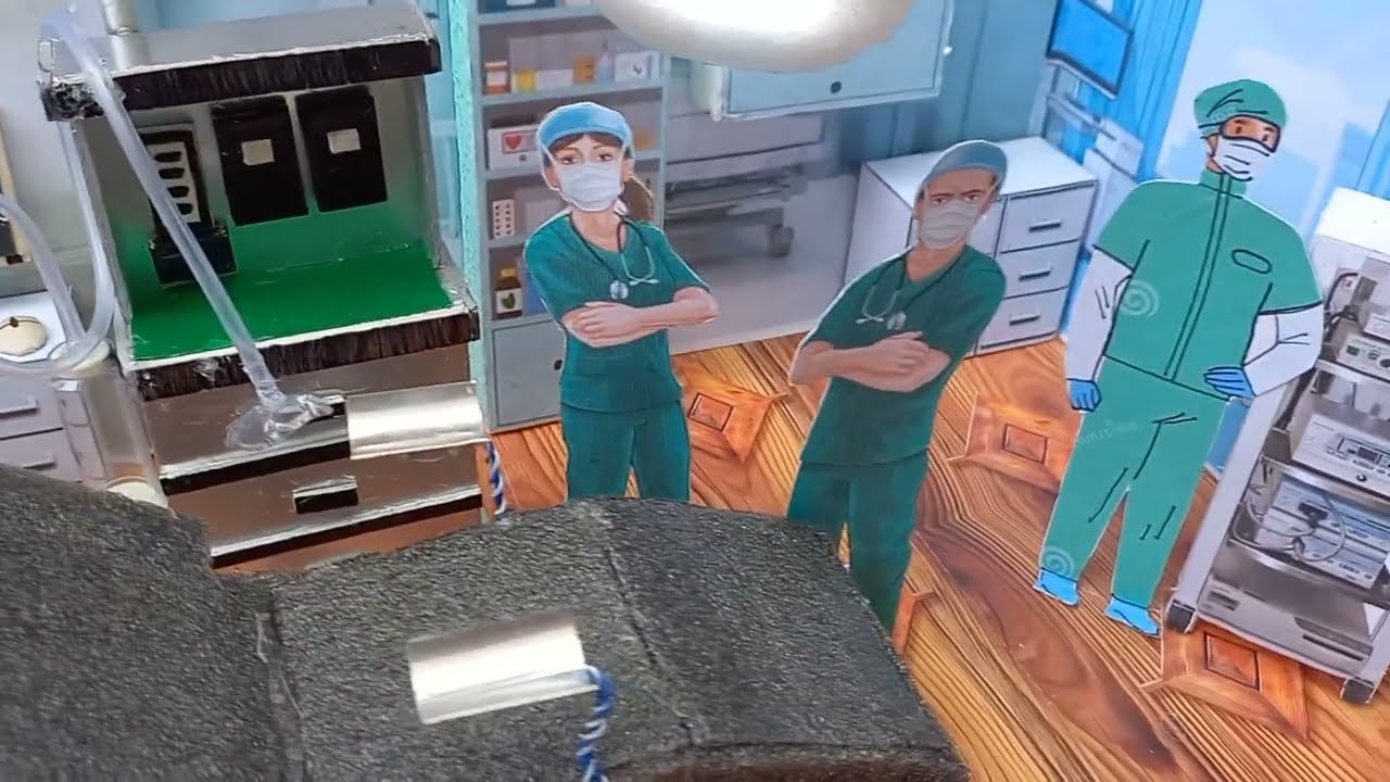 3D Model Of Operation Theatre || Medical science Model