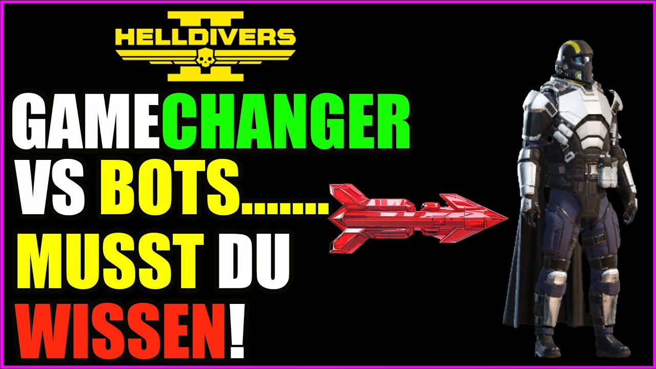 Helldivers 2🔥TIPPS & TRICKS VS Automatons Roboter🔥Heavy Armor Gamechanger Loadout deutsch