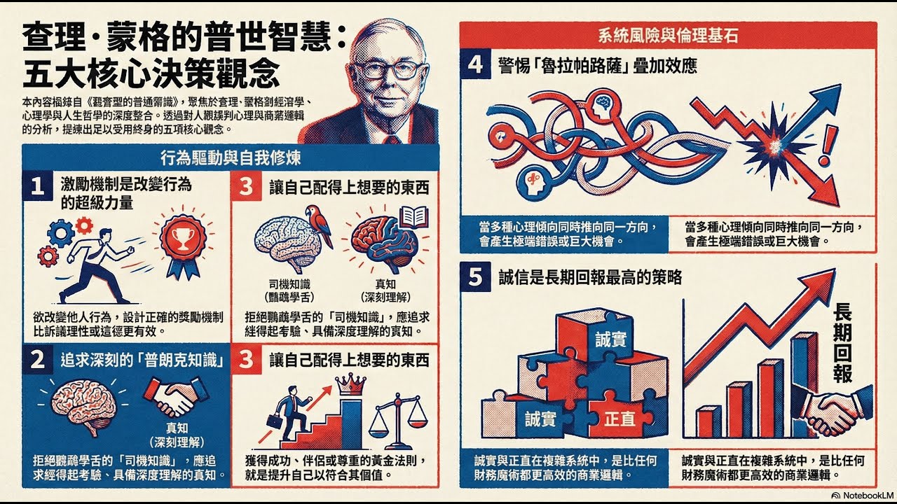 窮查理的普通常識（第三集／共四集）－全書最深奧、也最具批判性的第三章後半部分（第 7 講至第 11 講）