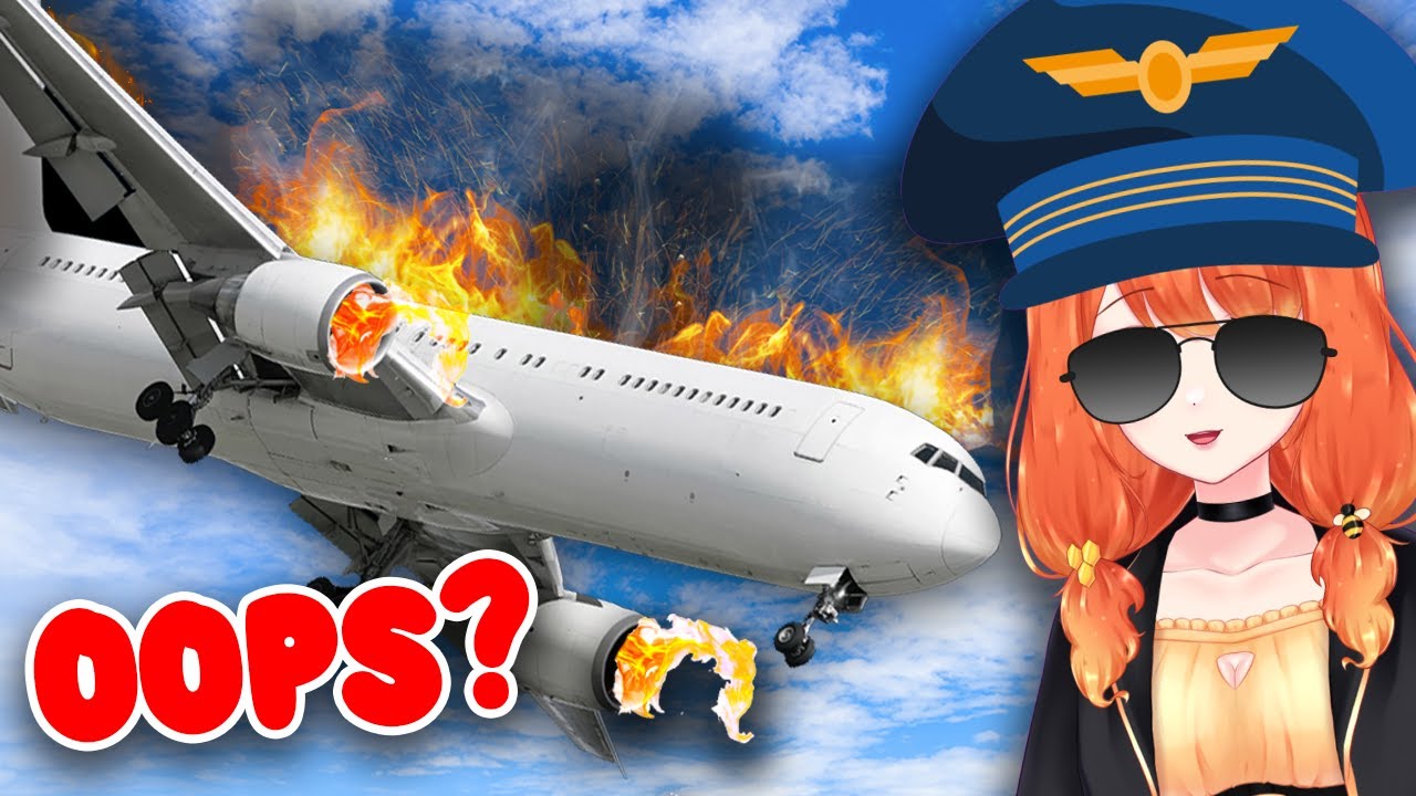 Flight Simulator But the BAD Pilot is a VTuber?!