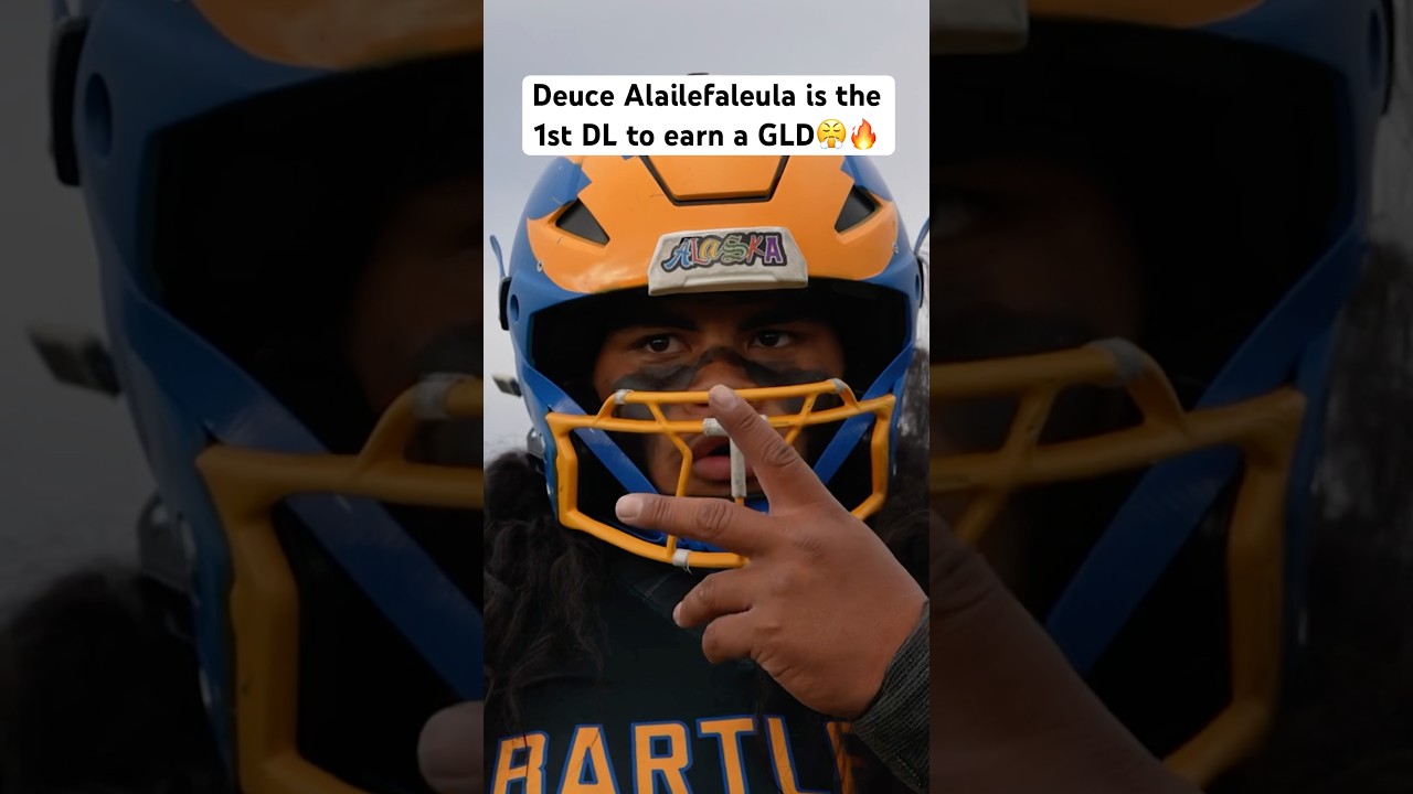 HE IS THE MOST FEARED DEFENSIVE LINEMAN IN ALASKA!😤🔥 (DEUCE ALAILEFALEULA)