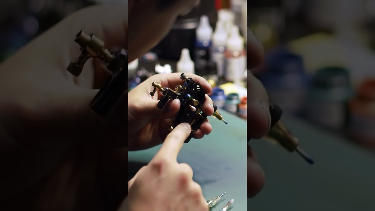 Custom Tattoo Machine #tattoo #tattoomachine