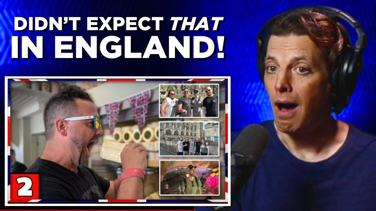 American Reacts to The Cheddar Caves!