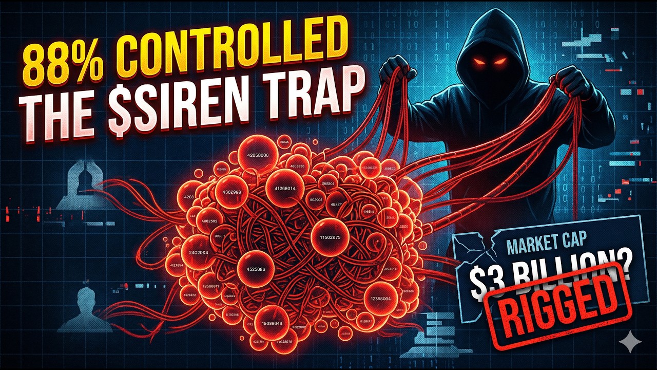 The $SIREN Token Trap: 88% Supply Controlled by One Entity?