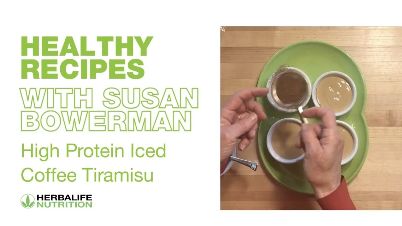 High Protein Iced Coffee Tiramisu | Herbalife Nutrition