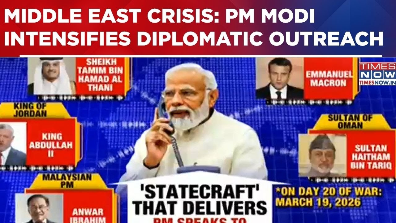PM Modi Steps Up Global Outreach, Dials 5 Leaders As Iran War Raises Energy Security Fears