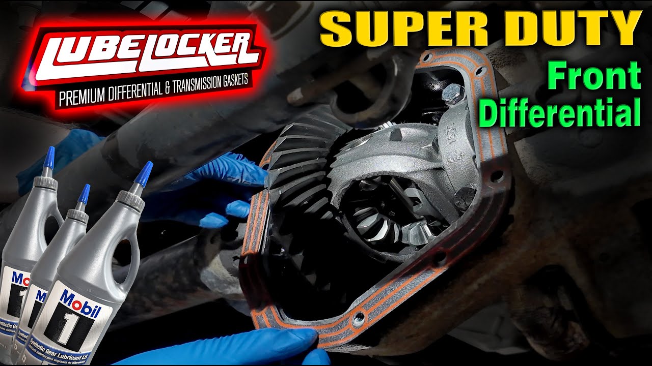Ford Super Duty Front Differential Fluid Change with a LubeLocker -  F-250 F-350 - Dana 60