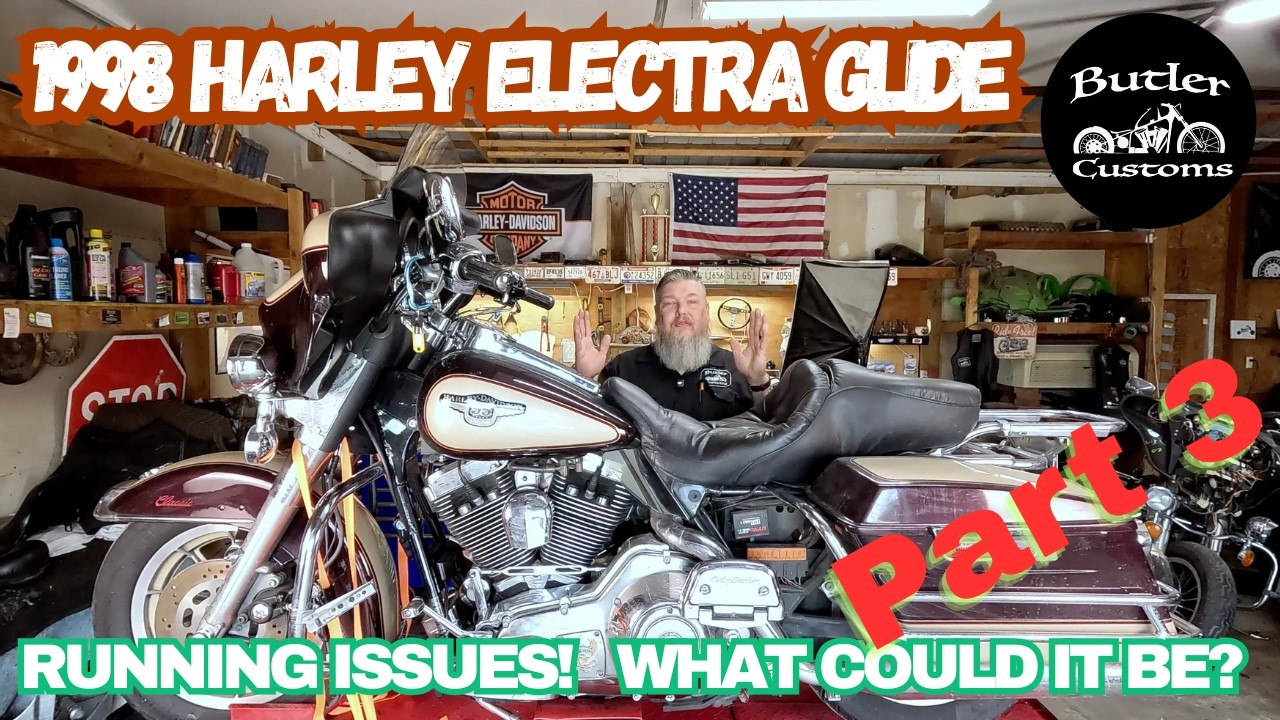 Electra Glide Classic 1998 года, часть 3!