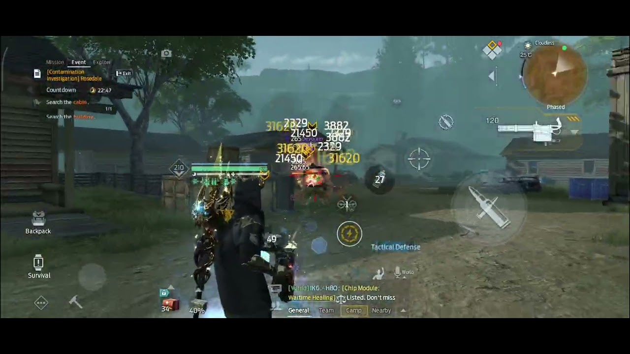 UNDAWN - ROSEDALE (CONTAMINATION INVESTIGATION) CLEARING LEVEL 210   #undawn #undawngameplay