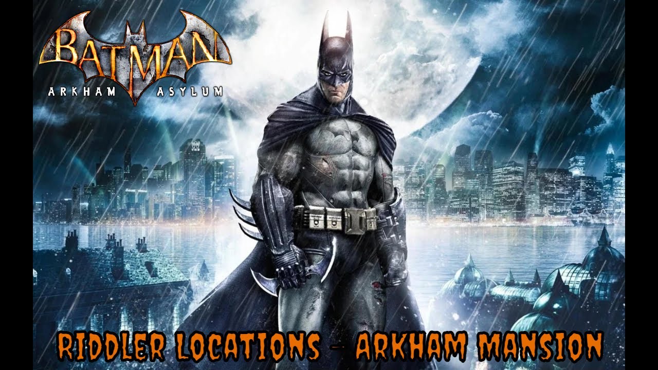 Riddler Locations – Arkham Mansion | Batman: Arkham Asylum