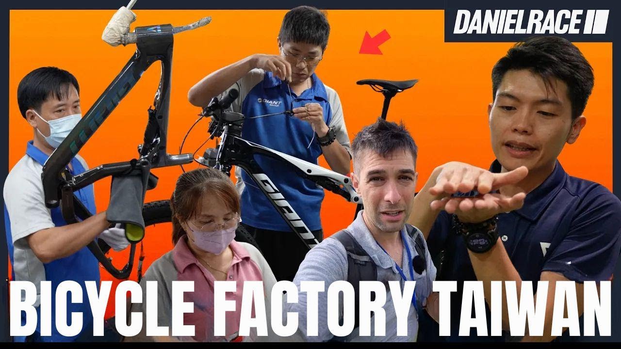 Inside the GIANT Factory: How Carbon Bikes Are Made in Taiwan | Tour with Daniel Race
