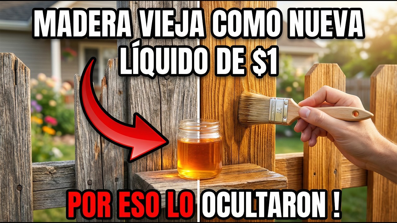 La Madera Será Como Nueva Para Siempre: El Aceite De $1, Que Intentaron Enterrar Desde 1932!