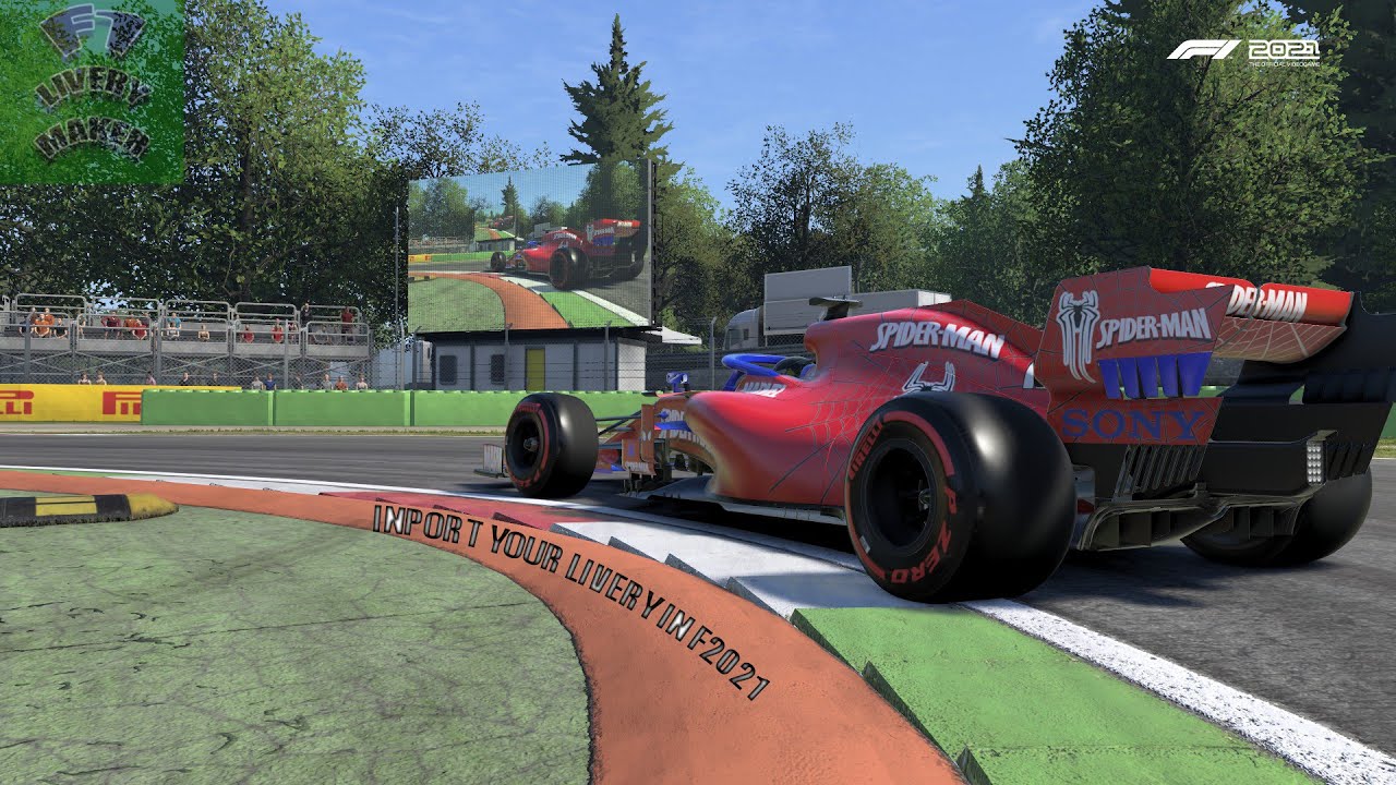 Custom Livery's - input your livery in F1 2021