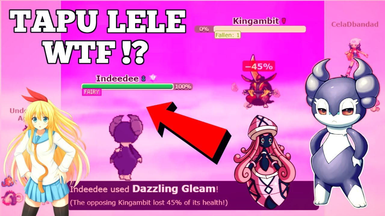 TAPU LELE IS UNRELEASED SO I CREATED MY OWN VERSION ! Pokemon Scarlet and Pokemon Violet