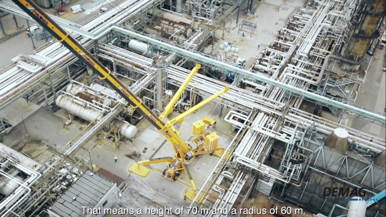 Demag AC 1000 Prangl  - Refinery Vienna
