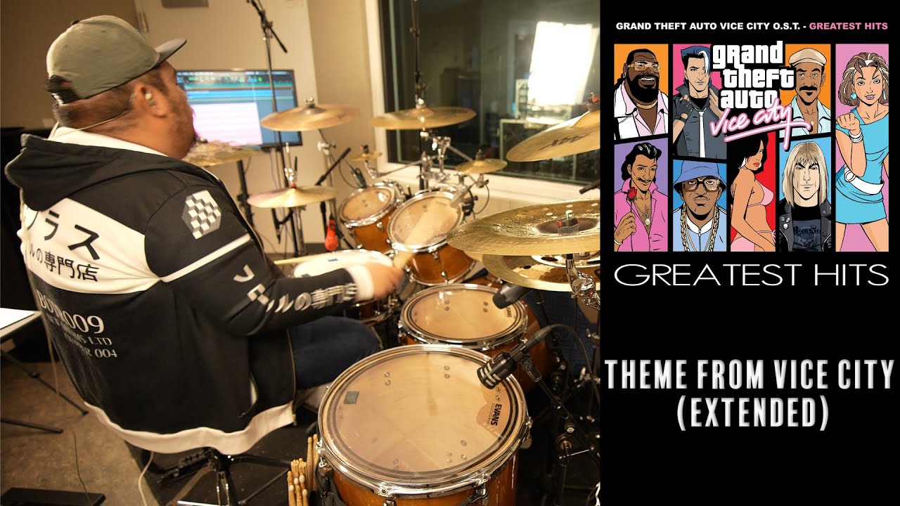 [Drum Cover] Theme from Vice City (Extended)