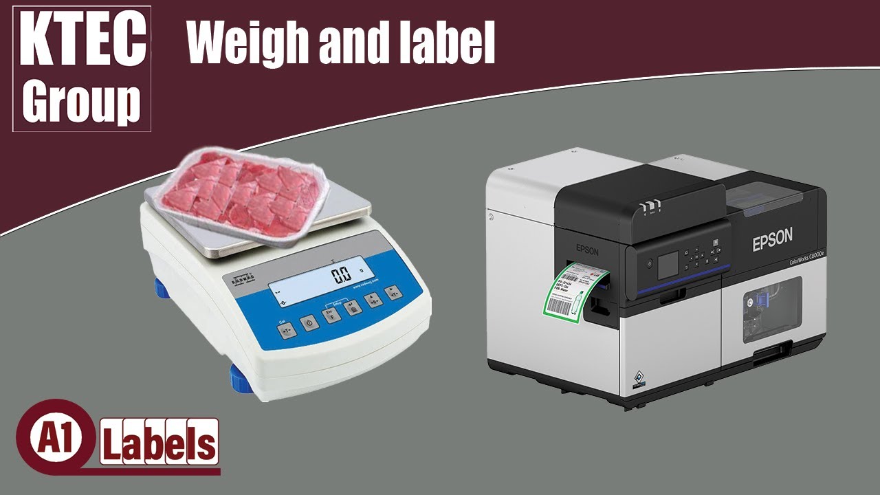Weigh and label system - Labels-U-Print &reg; - KTEC GROUP UK