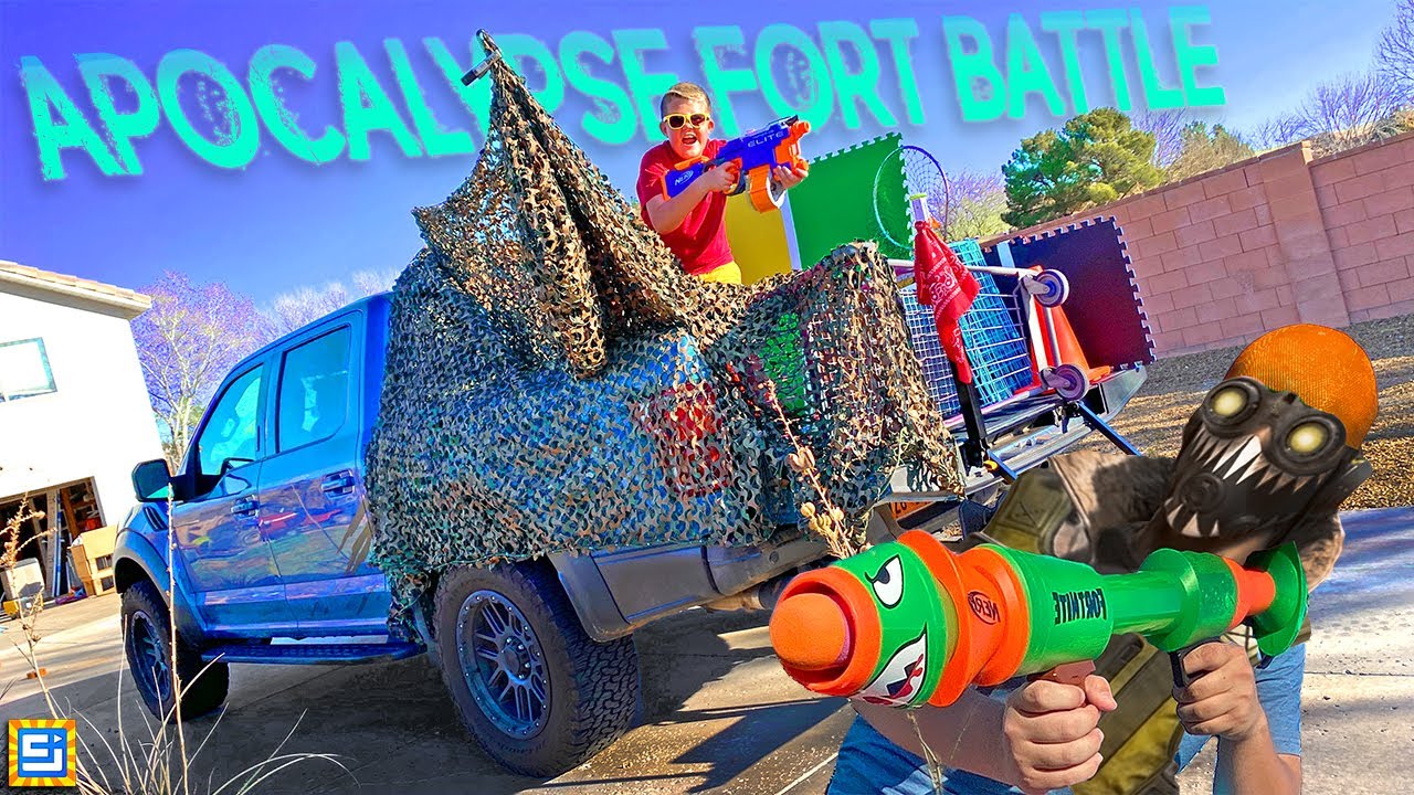 Выживание в Апокалипсисе Форт Nerf Battle Royale