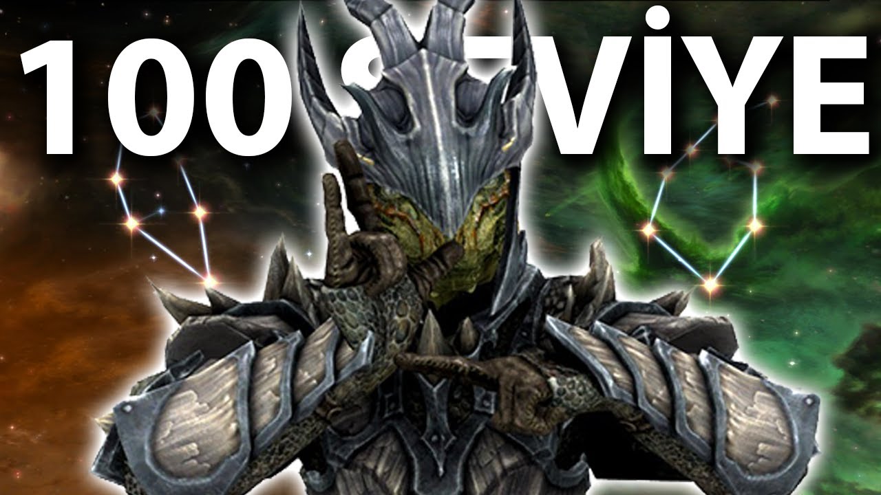 SKYRIM'DE TÜM YETENEKLER NASIL 100. SEVİYEYE KASILIR?