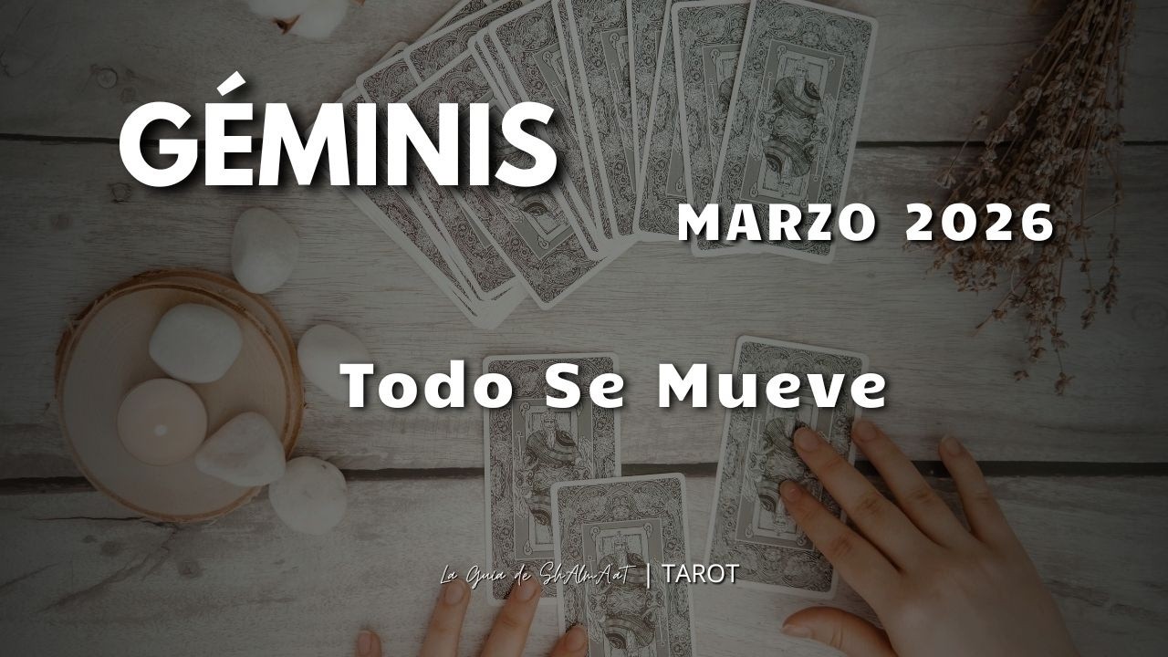 GÉMINIS ♊ Algo empieza a activarse… y llega lo que no esperabas | MARZO 2026