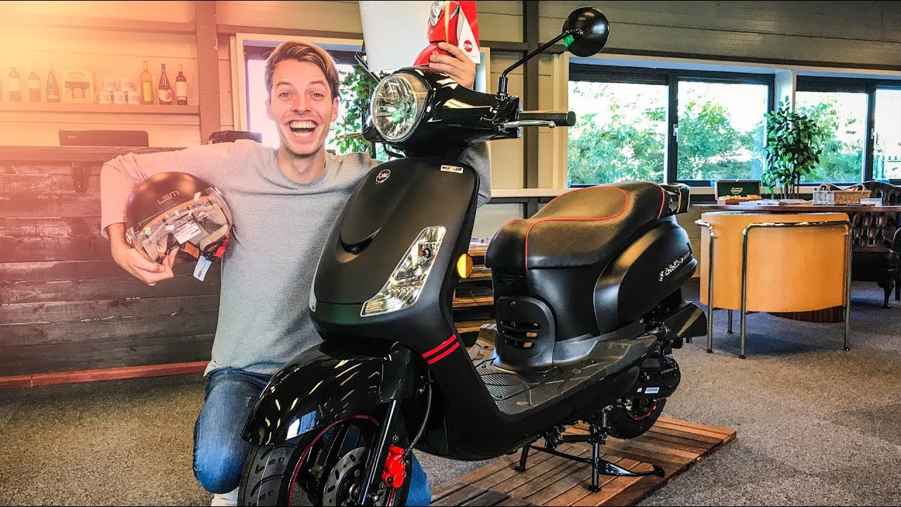 DE BEST VERKOCHTE SCOOTER VAN 2017/2018 - SYM FIDDLE 2 MATZWART