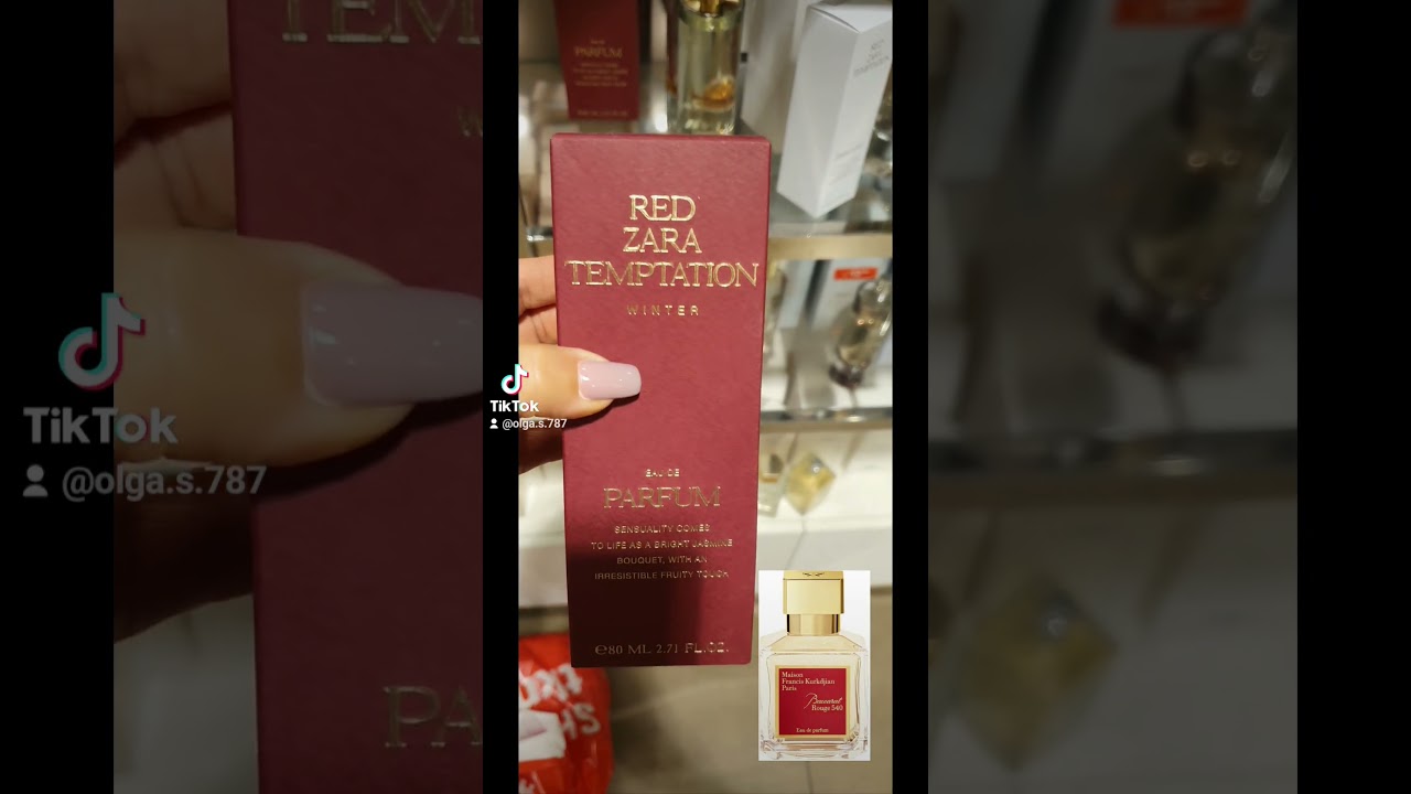 #dupe #Duftzwilling #zara RED TEMPTATION winter