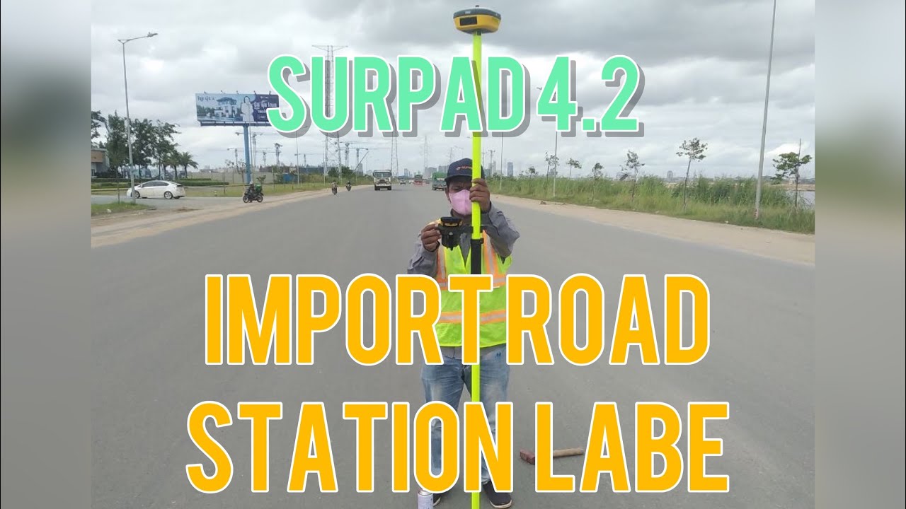 Surpad 4.2 How to import points with station label