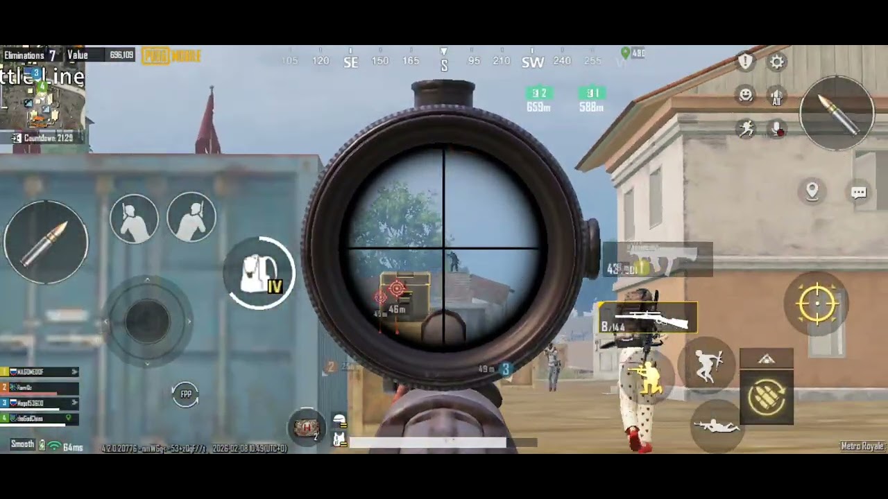 Playing Metro royal PUBG ( good loot ) ( first time playing)