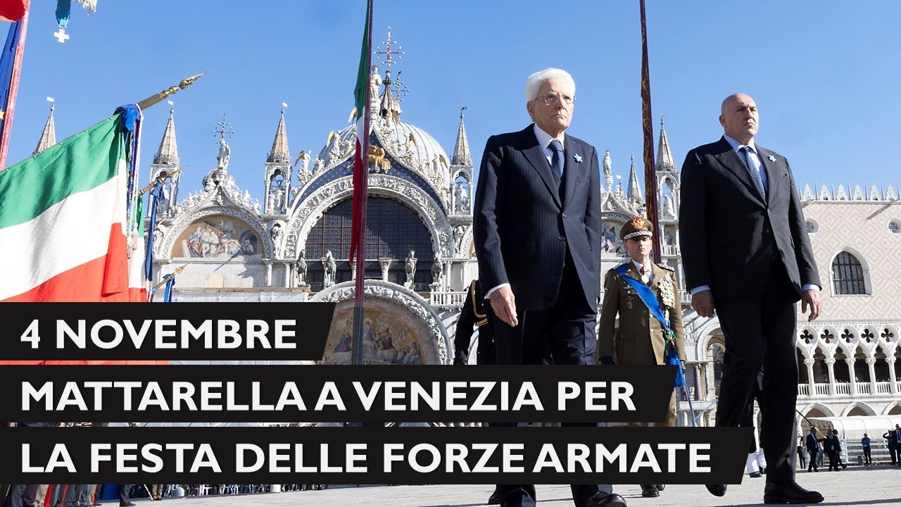 Mattarella alla Cerimonia della Festa delle Forze Armate