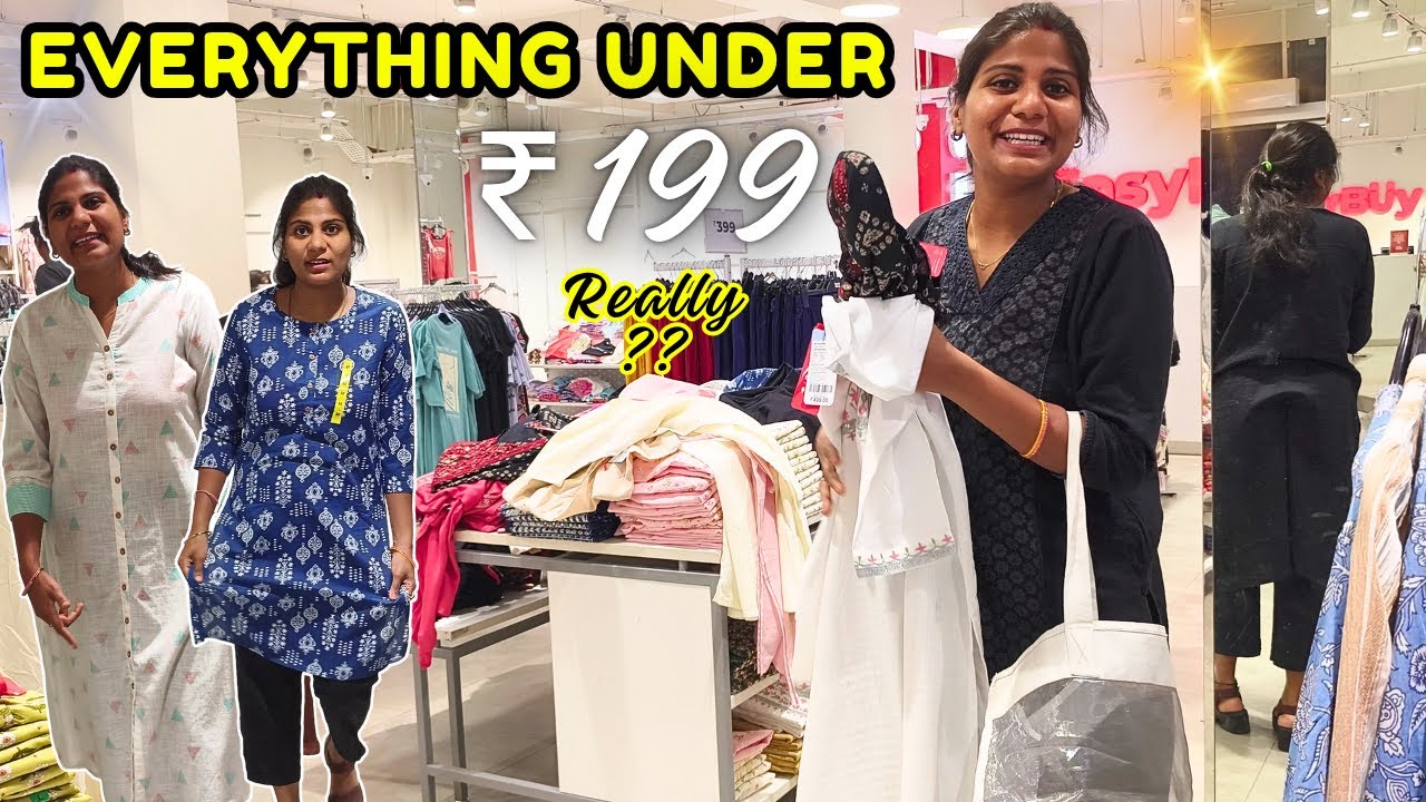 Everything under ₹199 Offer | Kurtis Offer for Aadi | Really?