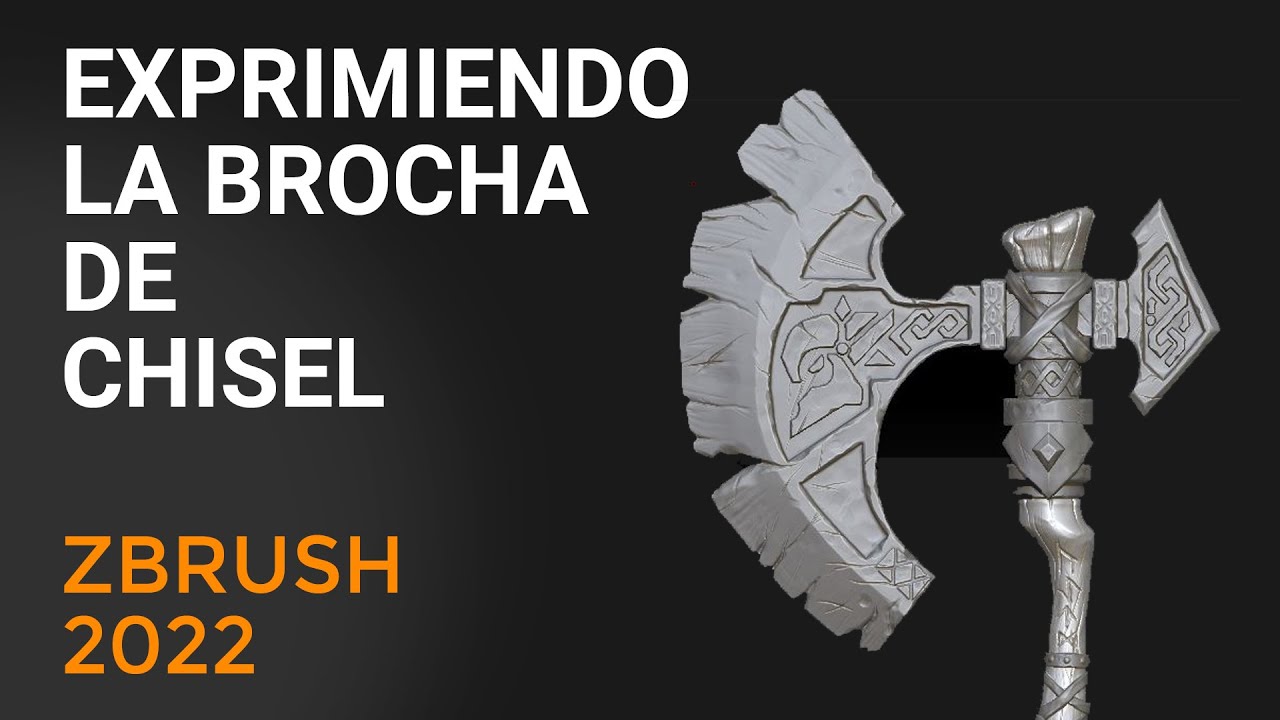 Truquillos con la brocha Chisel - Zbrush 2021 en 5 min #131