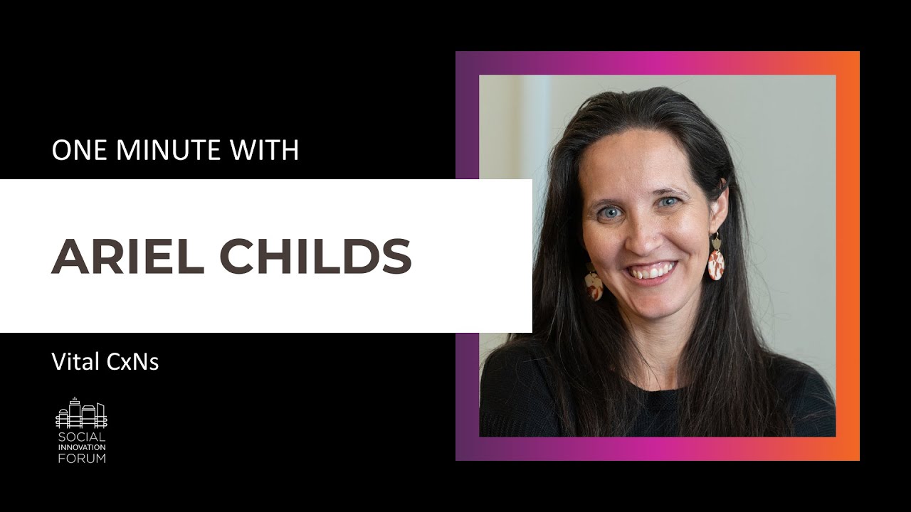 One Minute With 2025 Social Innovator Ariel Childs