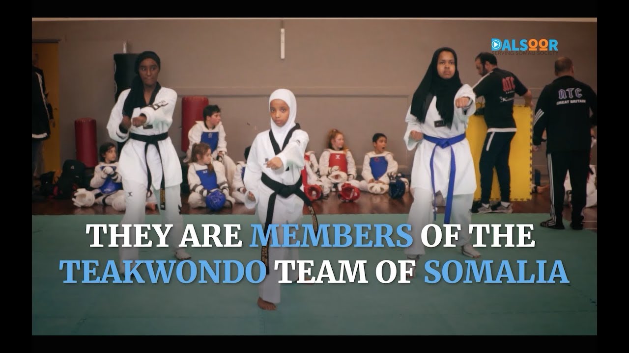 MEET SOMALIA'S TAEKWONDO TEAM
