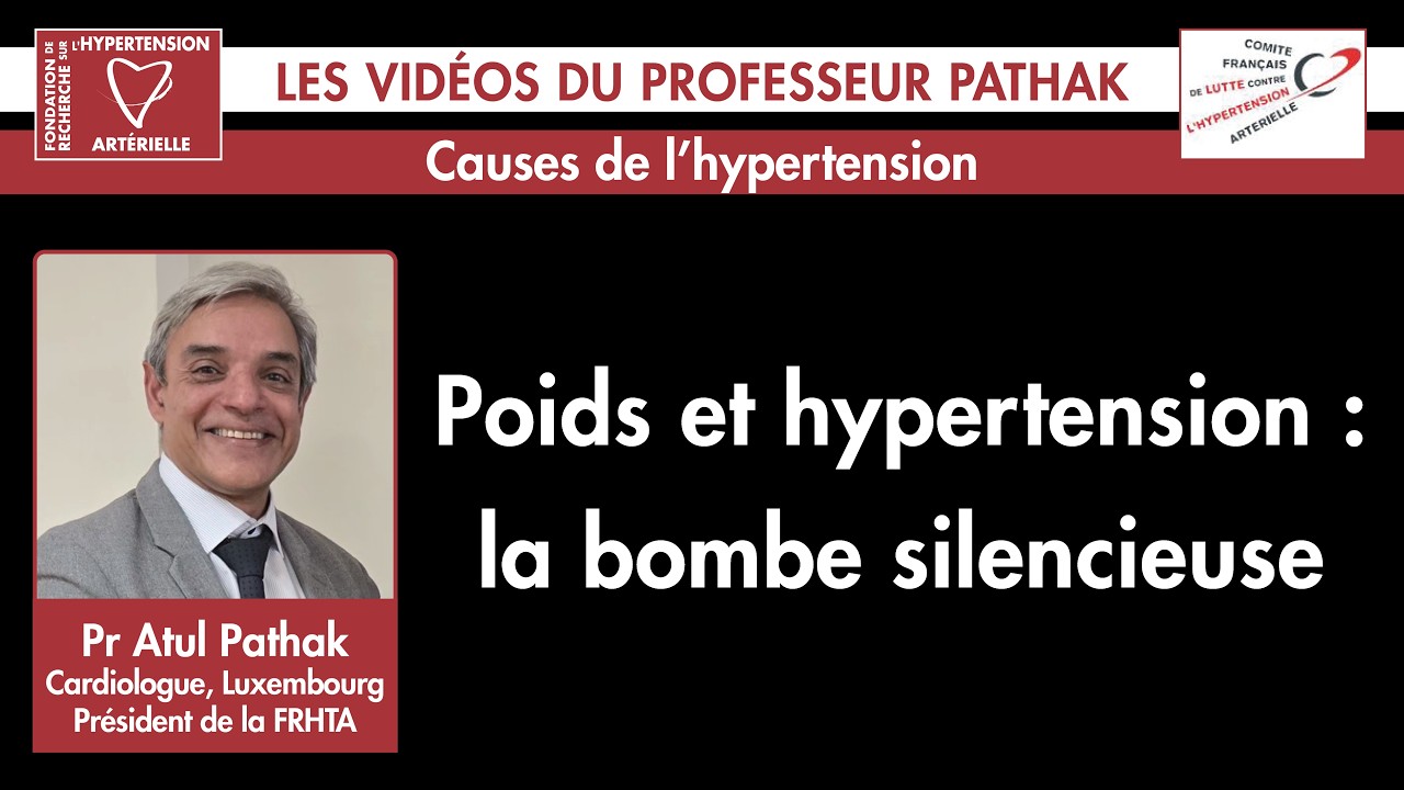 Poids et hypertension : la bombe silencieuse #Hypertension #Obesite #SanteCardiovasculaire #PrPathak